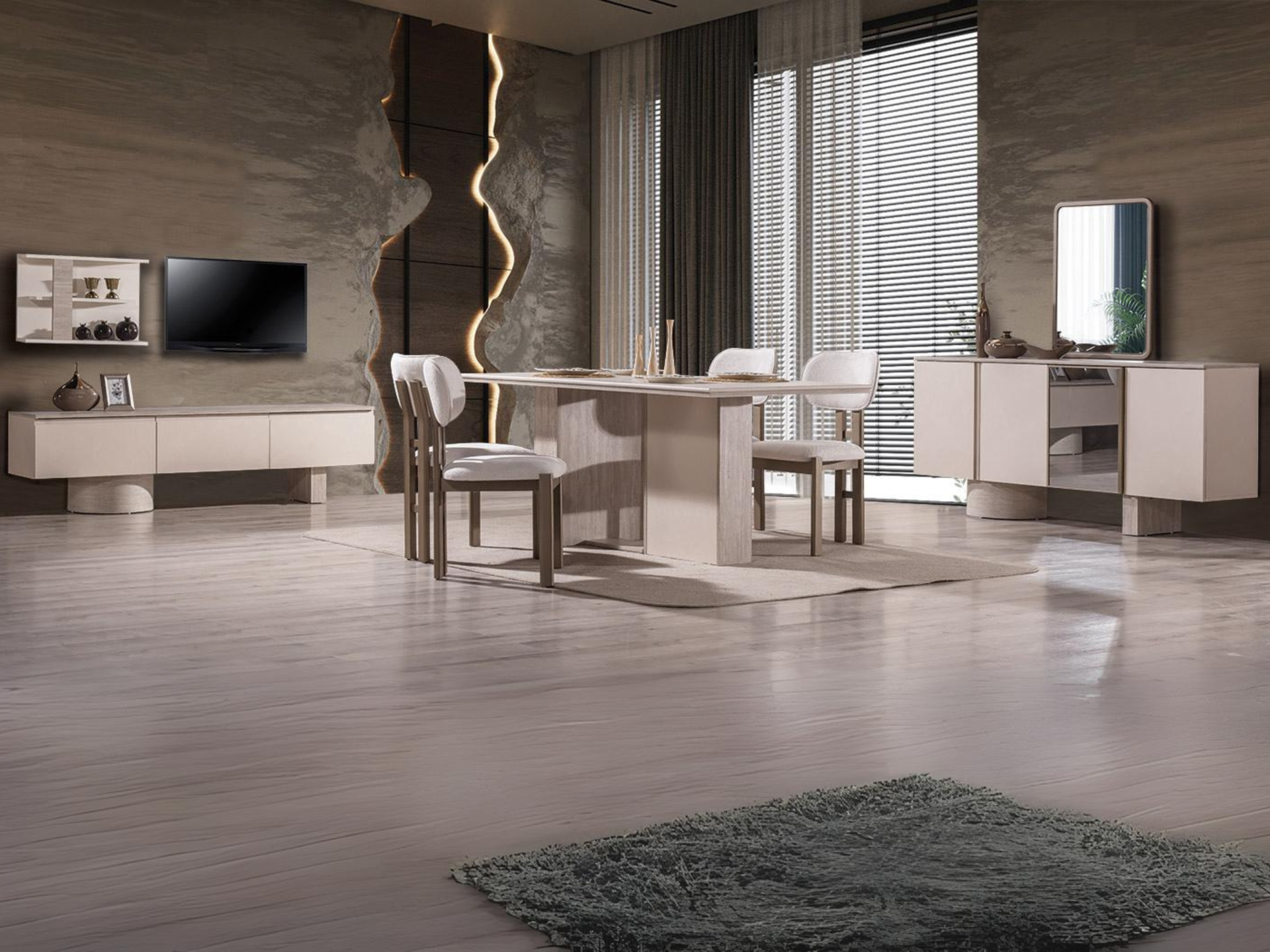 Gucca Yemek Odası Takımı