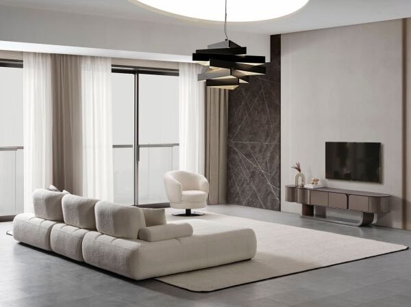 Mocca ( puffy ) Köşe Koltuk Takımı