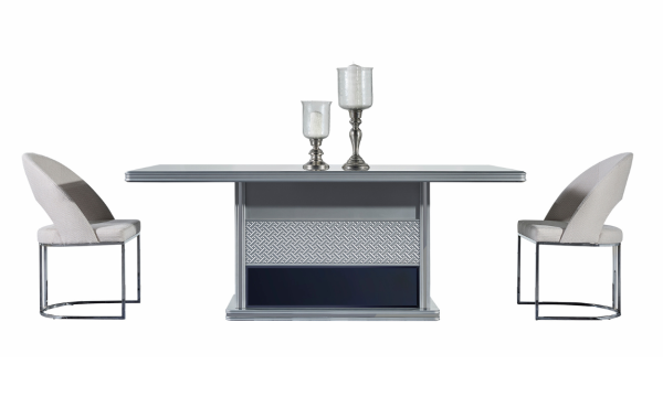 Class Gümüş Yemek Odası Takımı