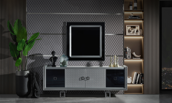 Class Gümüş Yemek Odası Takımı