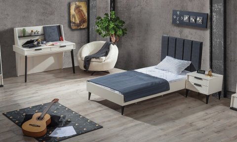 Kolezyum Ay Genç Odası (120*200 Başlıklı Karyola)