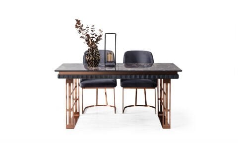 Quadro Yemek Masası ve 6 Sandalye