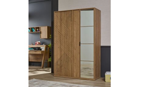 Pablo Genç Odası Takımı (3 Kapılı Dolap *100*200 Karyola * Komodin)