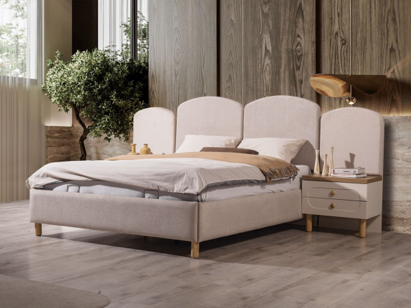 Bohemian Yatak Odası(Bazalı Karyola)