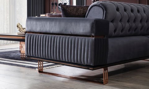 Quadro Modern Koltuk Takımı (3+1)