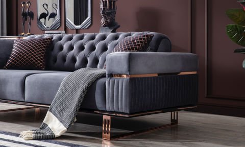 Quadro Modern Koltuk Takımı (3+1)