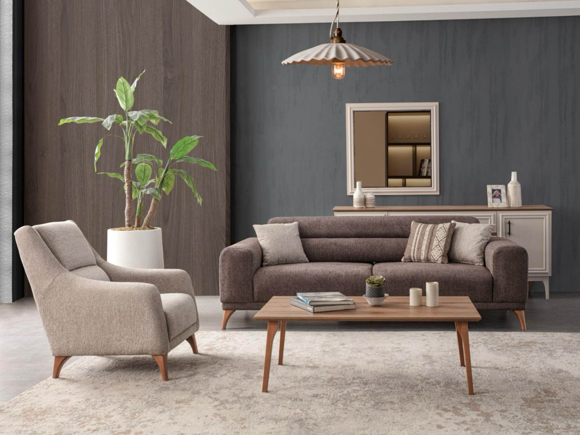 Malta Koltuk Takımı(3+1)