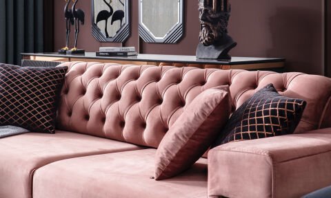 Quadro Modern Üçlü Koltuk