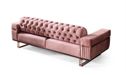 Quadro Modern Üçlü Koltuk