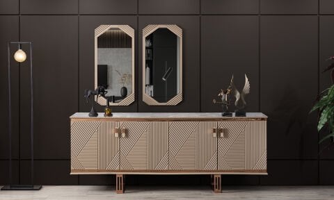 Quadro Cappucino Yemek Odası Takımı