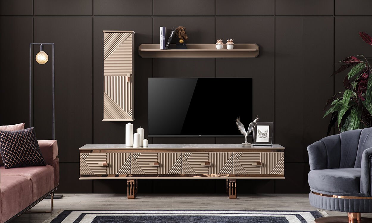 Quadro Cappucino Tv Ünitesi