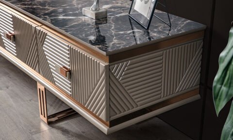 Quadro Cappucino Tv Sehpası