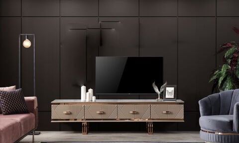 Quadro Cappucino Tv Sehpası