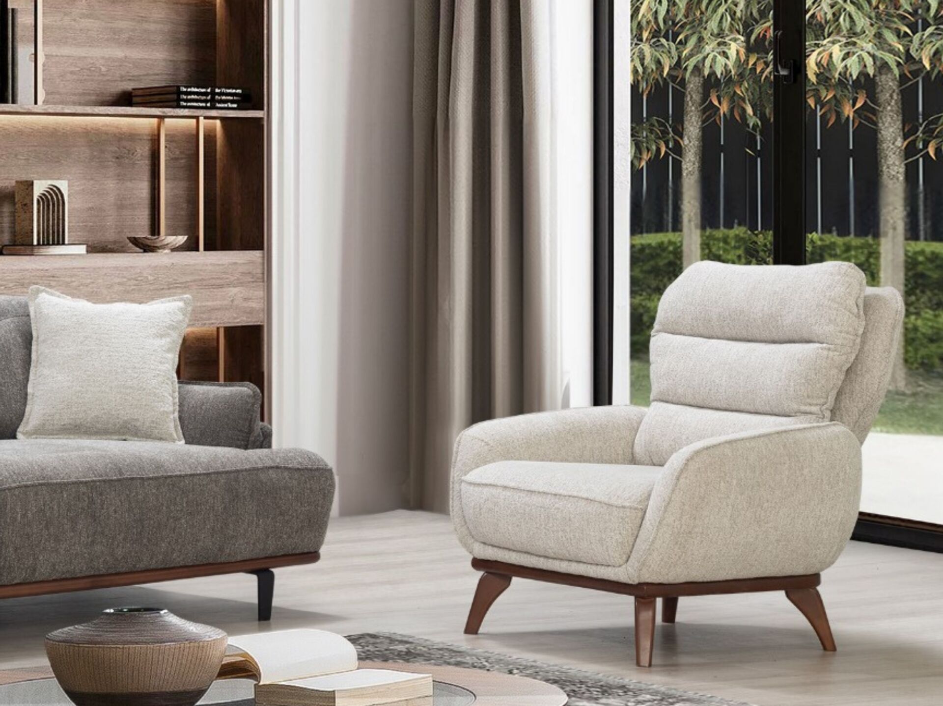 Okyanus Koltuk Takımı (Tekli Koltuk, Berjer)