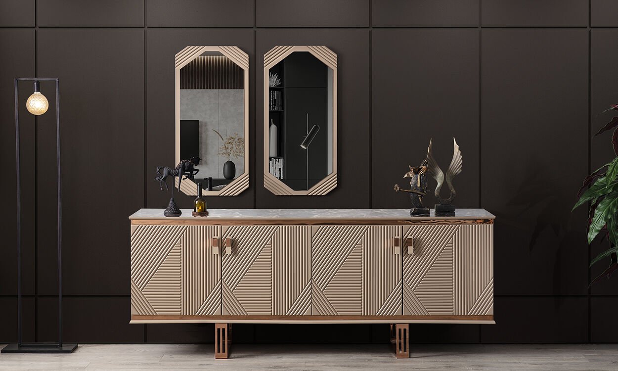 Quadro Cappucino Yemek Odası Konsol