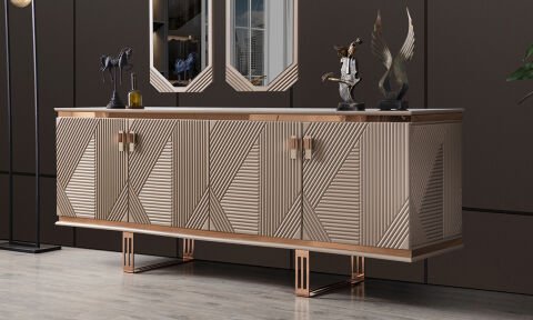 Quadro Cappucino Yemek Odası Konsol