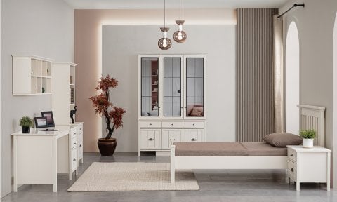 Gize Genç Odası 3 Kapılı Dolap