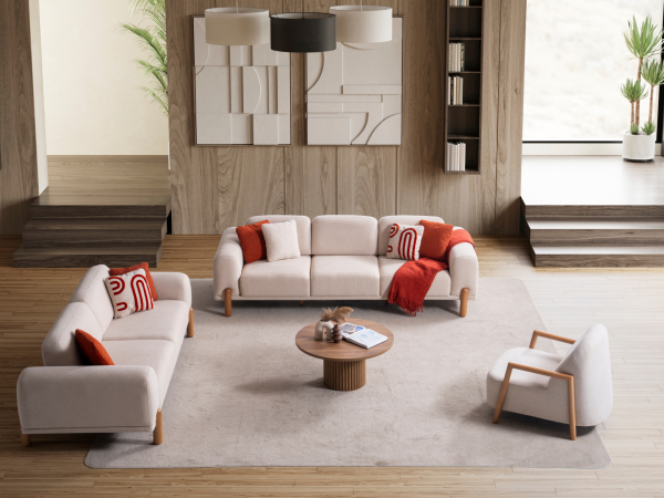 Soft Koltuk Takımı(4+3+1)