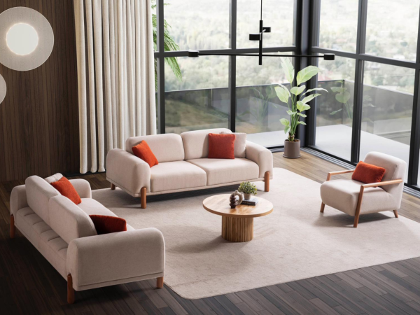 Soft Koltuk Takımı(4+3+1)