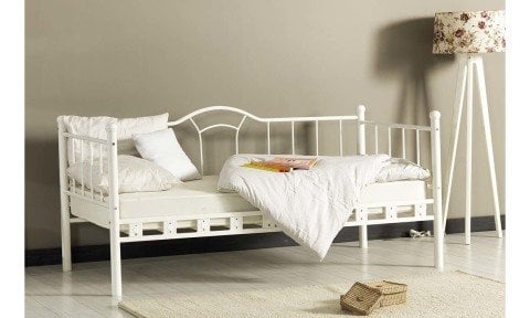 Şark Metal Ferforje Tek Kişilik Karyola 90*200 cm