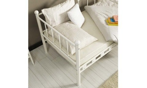 Şark Metal Ferforje Tek Kişilik Karyola 90*200 cm