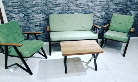 Melisa 2+1+1+Masa Bahçe Mobilyası (Salon, Balkon, Cafe Ofis)