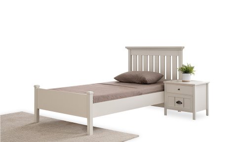 Gize Genç Odası Takımı (3 Kapılı Dolap, Komodin, 100*200 cm Başlıklı Karyola)