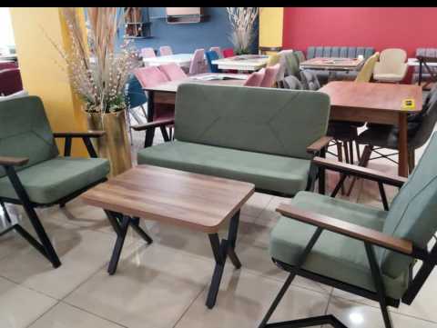 Melisa 2+1+1+Masa Bahçe Mobilyası (Salon, Balkon, Cafe Ofis)