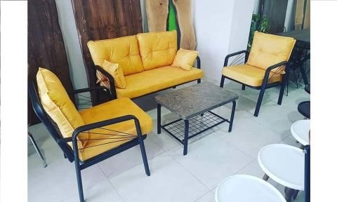 Quantum 2+1+1 Bahçe Mobilyası (Salon, Balkon, Cafe Ofis)