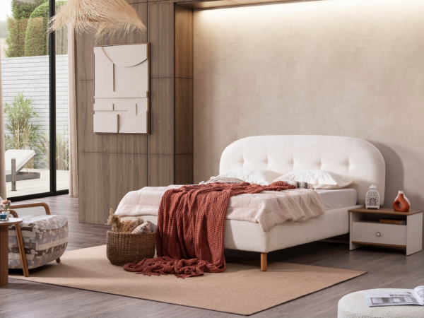 Virjin Yatak Odası(Bazalı Karyola)