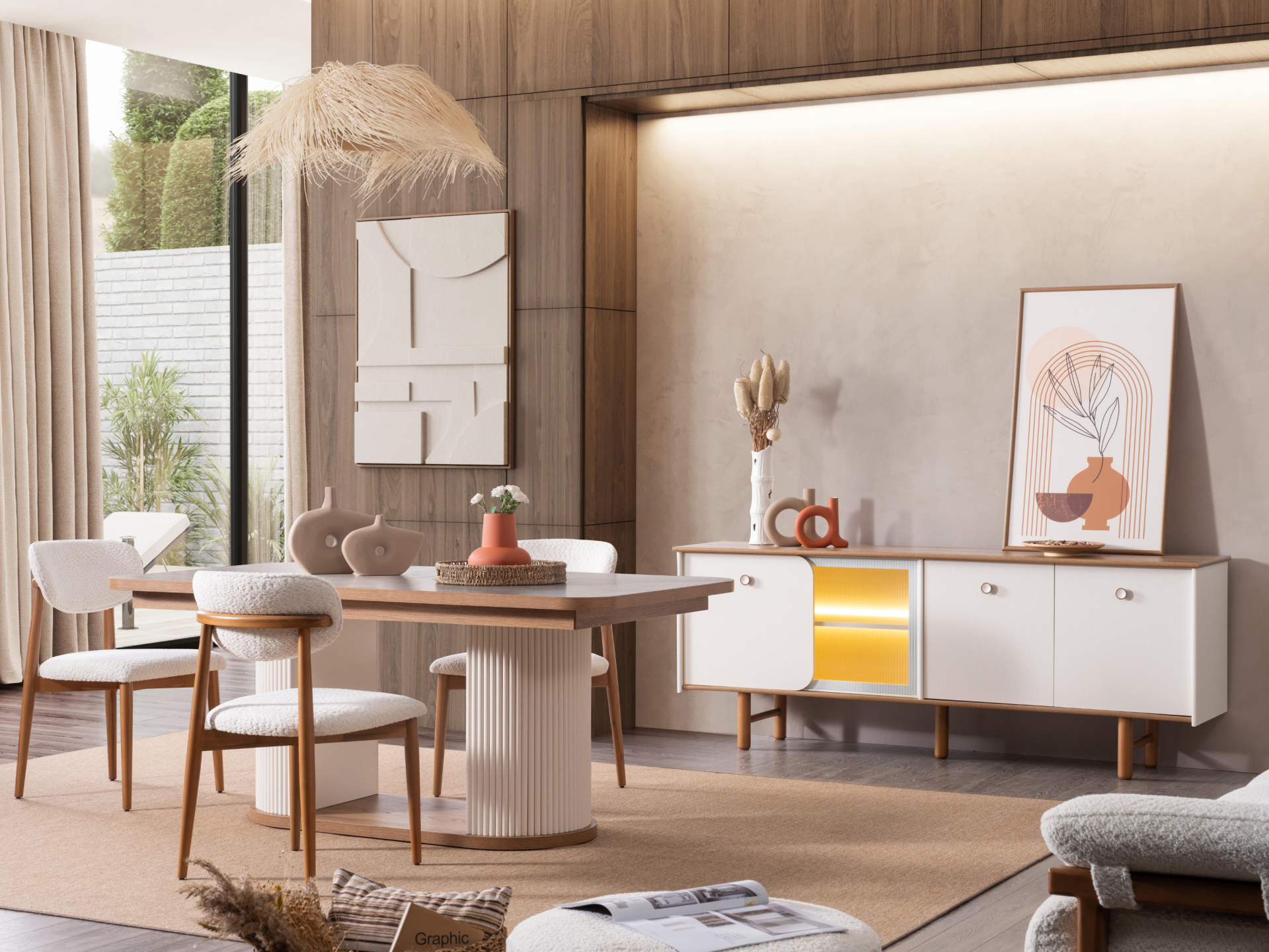 Virjin Yemek Odası Takımı