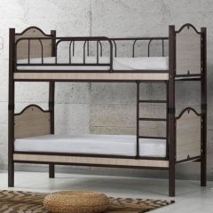 Sedef Metal Ferforje Tek Kişilik Ranza 90*190 cm