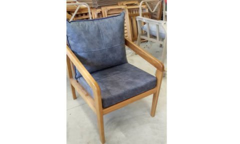 Wood Tekli Koltuk,Berjer Bahçe Mobilyası (Salon, Balkon, Cafe Ofis)