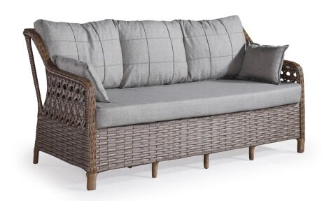 Rondi Rattan Bahçe Mobilyası (Salon, Balkon, Cafe Ofis) 3+1+1+Masa