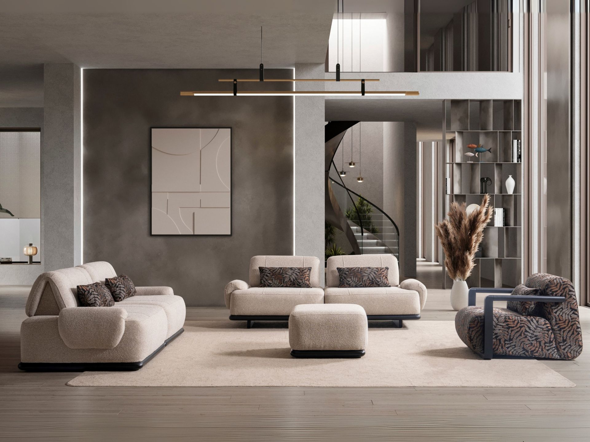 Malta Koltuk Takımı(3+3+1+1)