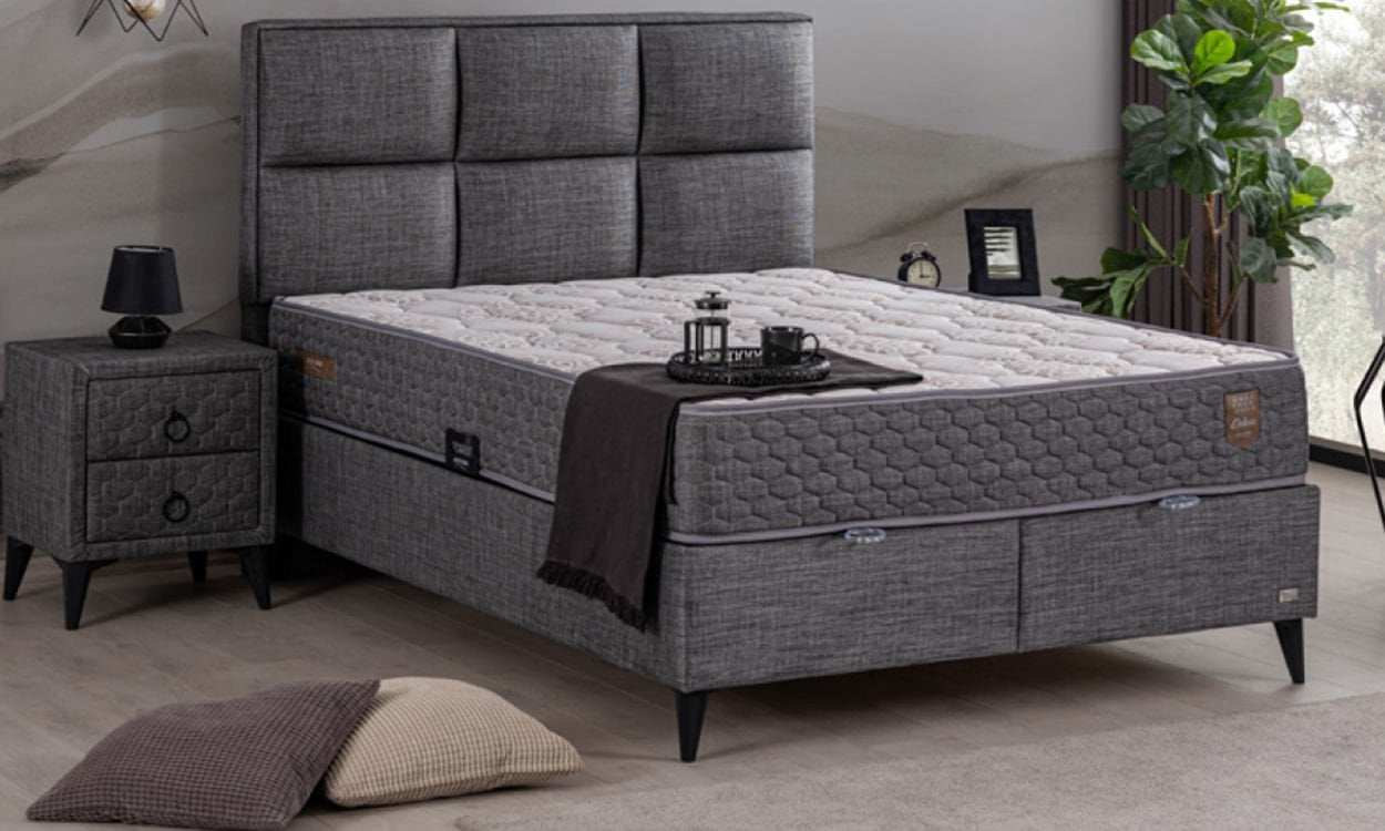 Grand 100*200 cm Tek Kişilik Başlıklı Baza Seti