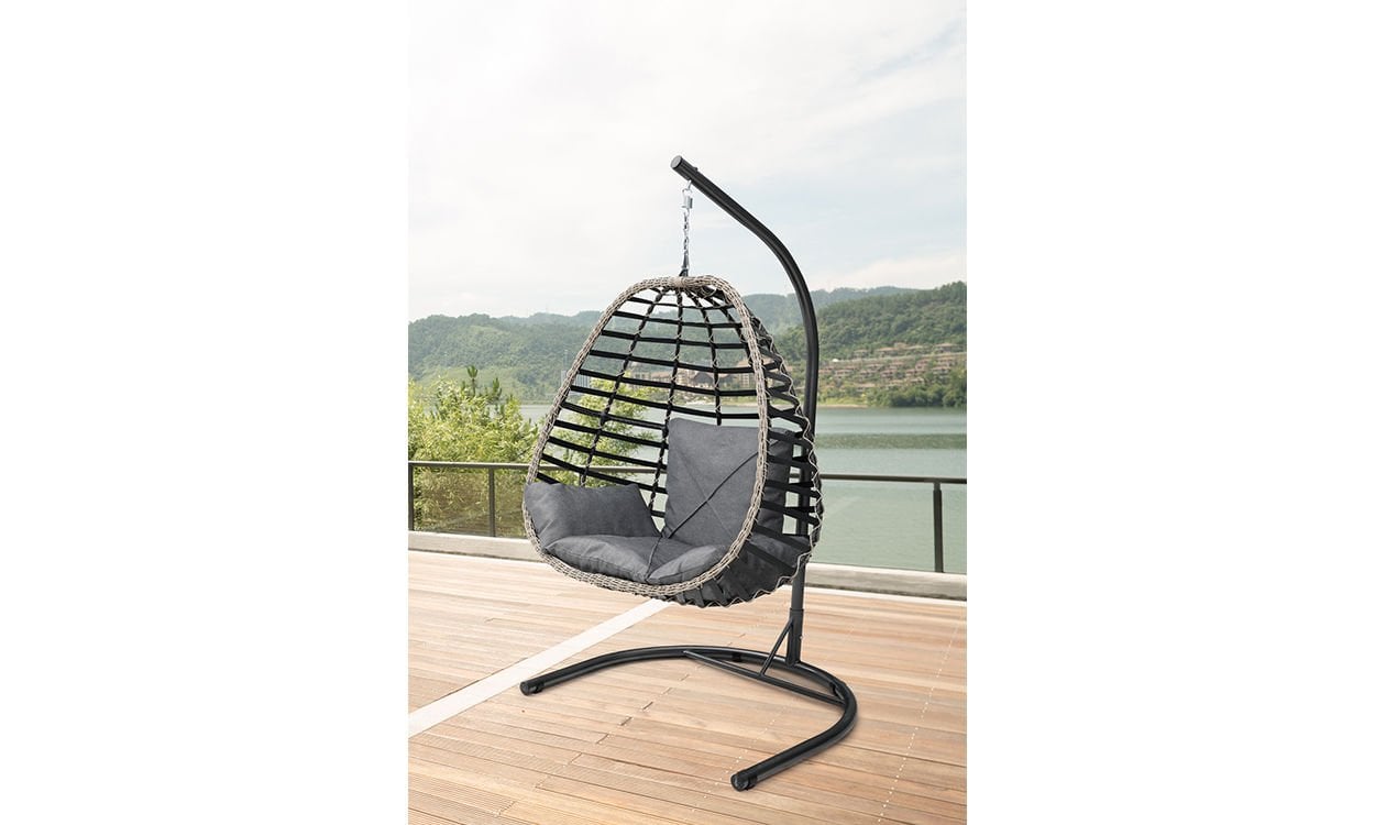 Retro Salıncak Bahçe Mobilyası (Salon, Balkon, Cafe Ofis) Tekli Koltuk