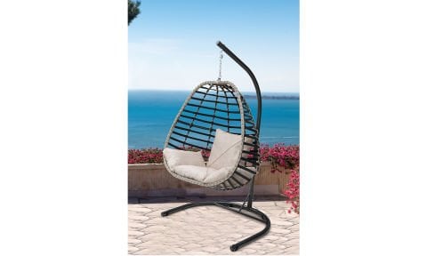Retro Salıncak Bahçe Mobilyası (Salon, Balkon, Cafe Ofis) Tekli Koltuk