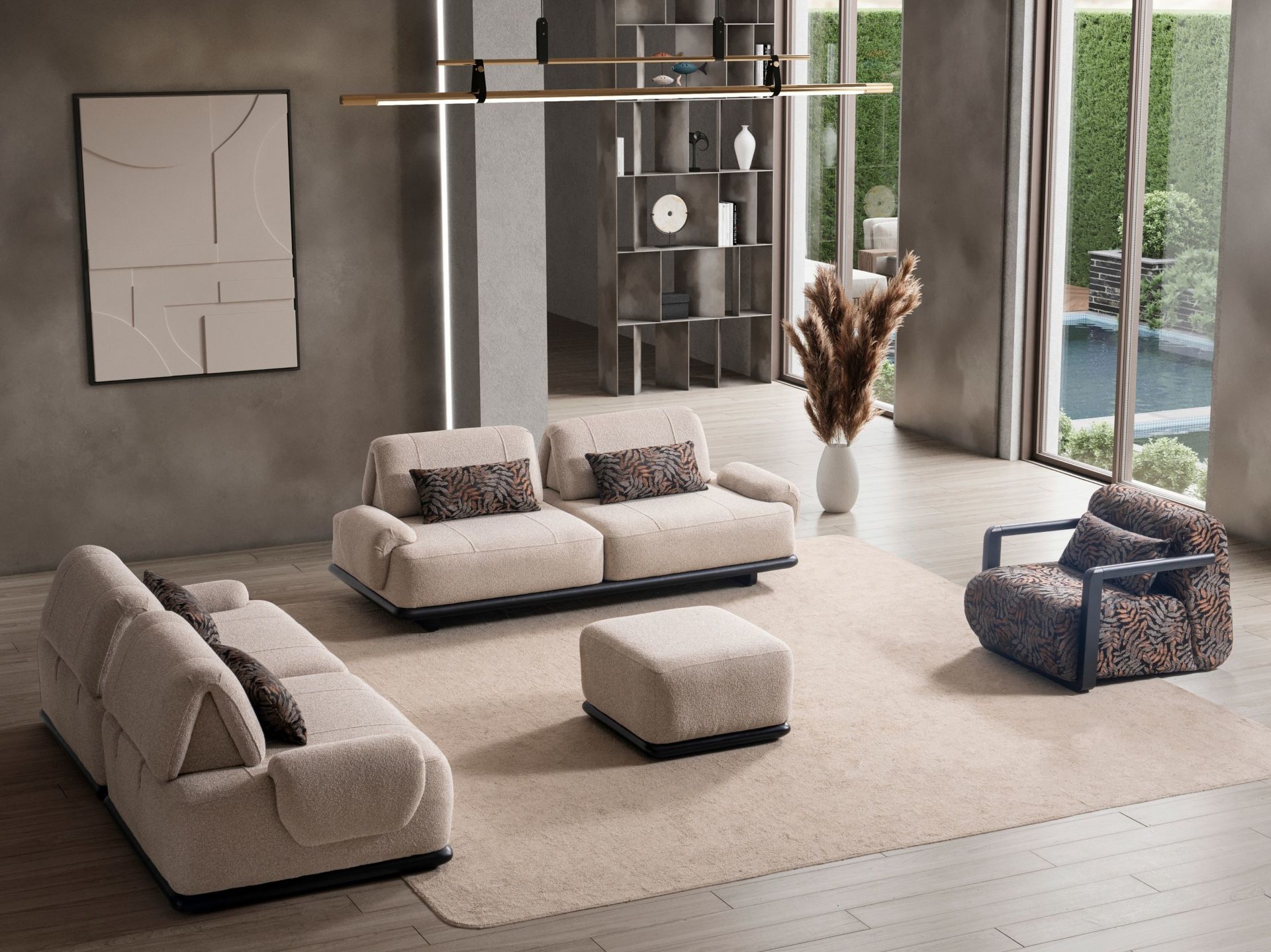 Malta Koltuk Takımı (3+1)