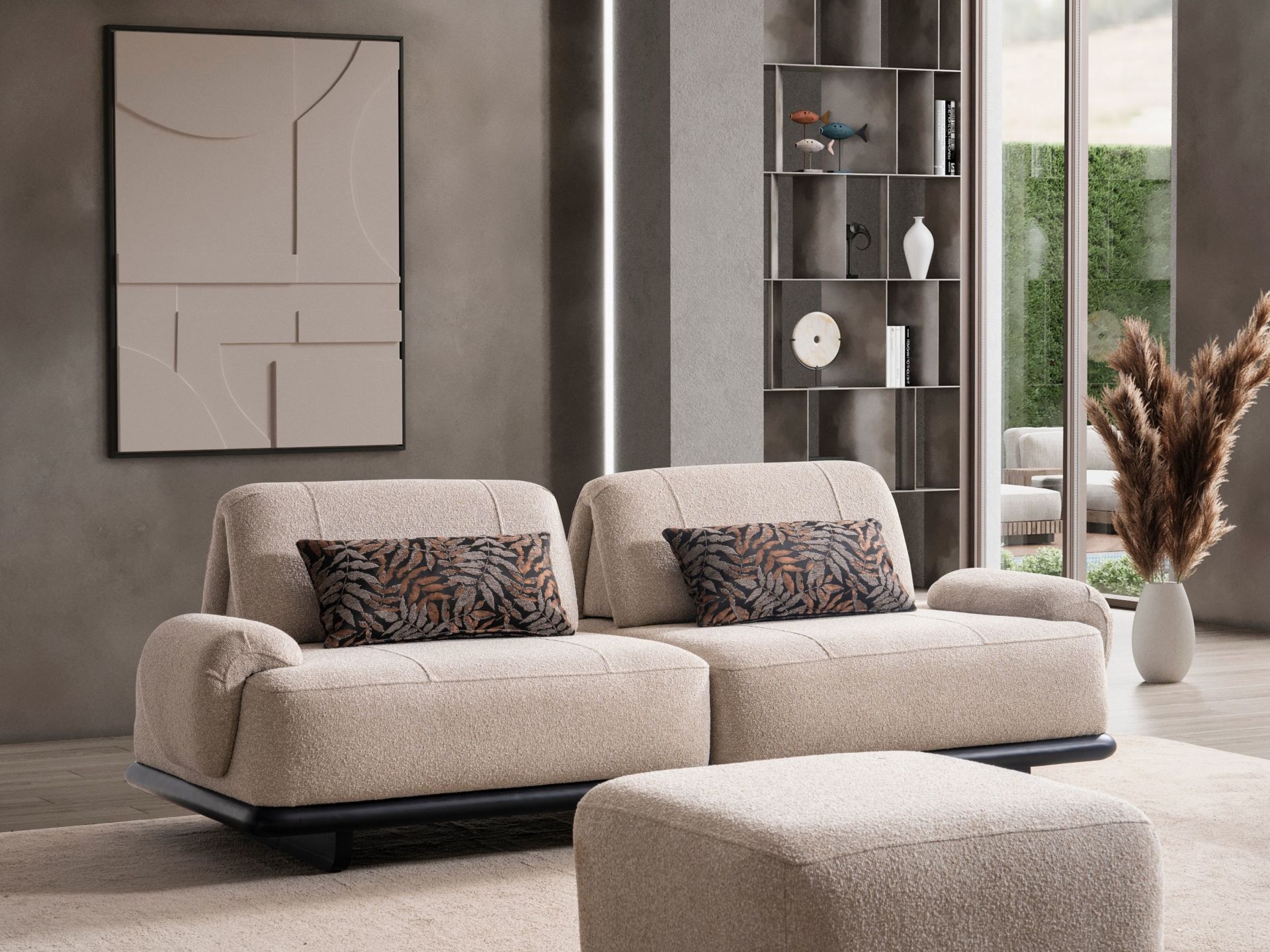 Malta Koltuk Takımı (Üçlü Koltuk)