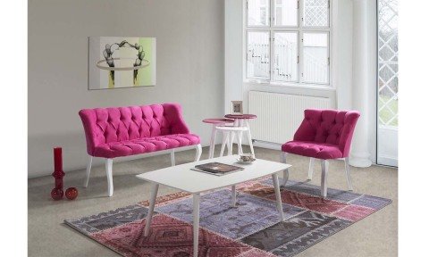 Almera Çay Seti İkili Koltuk (Salon, Balkon, Ofis)
