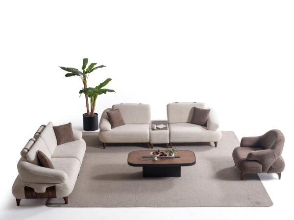 Royalce Koltuk Takımı (Üçlü Koltuk)