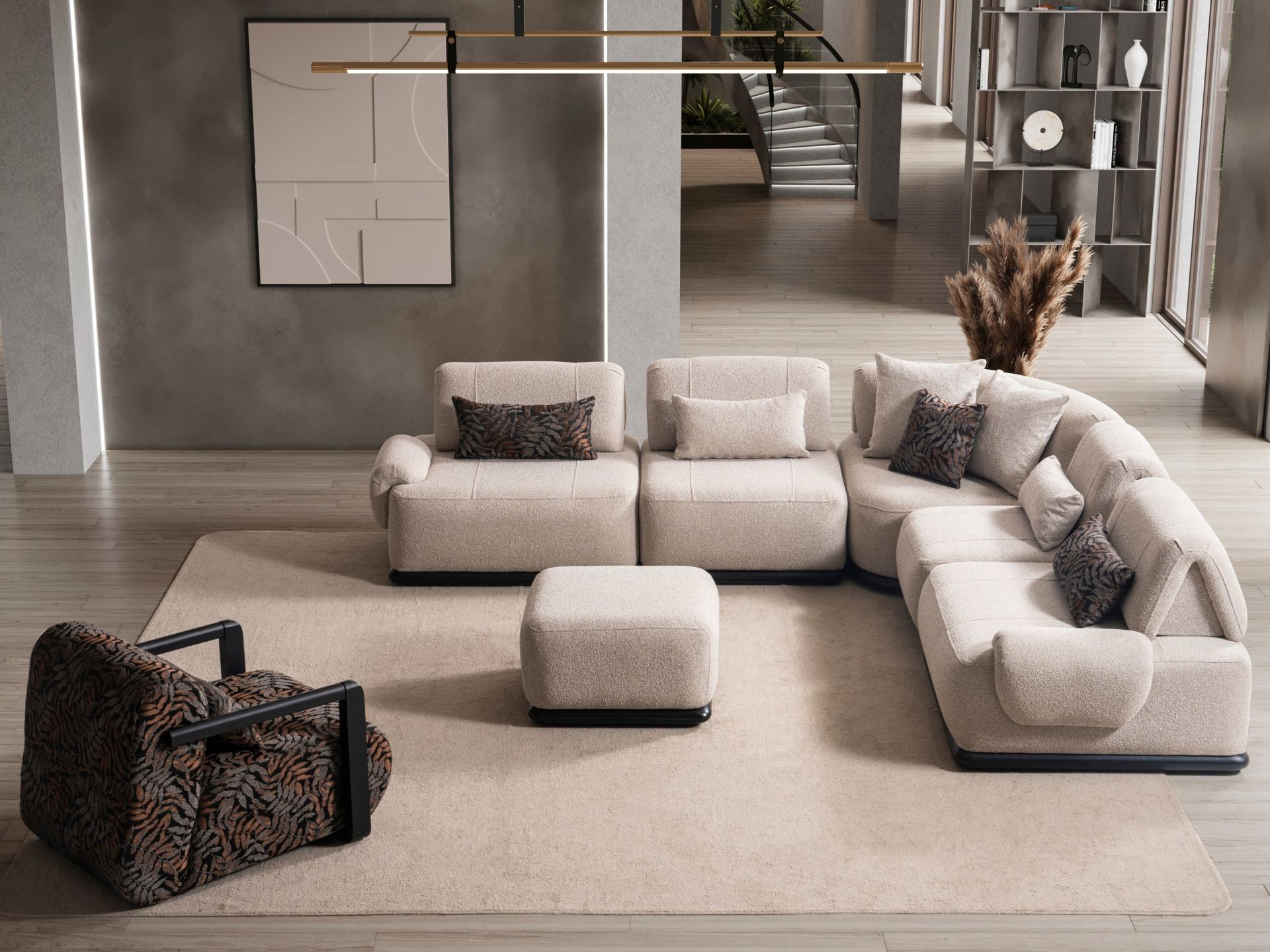 Malta Köşe Koltuk Takımı(Berjerli)