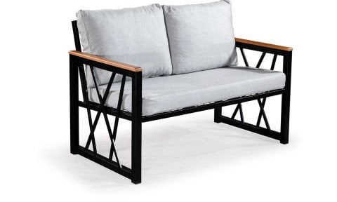 Açelya Açık Gri 2+1+1 Bahçe Mobilyası (Salon,Balkon,Cafe,Ofis)