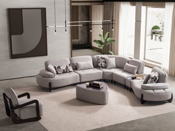 Palma Köşe Koltuk Takımı (Berjerli )