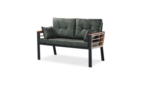 Papatya Füme 2+1+1 Bahçe Mobilyası (Salon,Balkon,Cafe,Ofis)