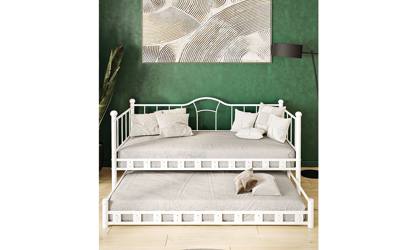 Camalia Metal Ferforje Tek Kişilik Karyola 90*190 cm