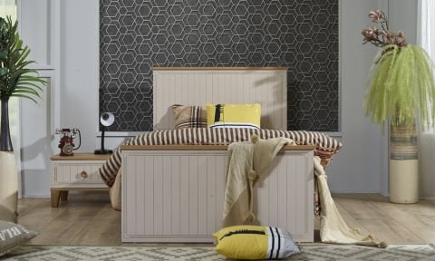 Ege Genç Odası Takımı (3 Kapılı Dolap*Karyola*Komodin)