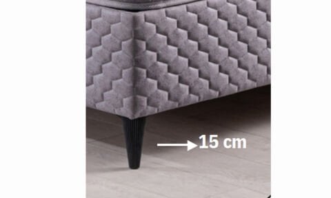 Sultan 100*200 cm Tek Kişilik Başlıklı Baza Seti