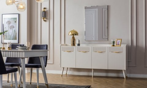 Tesla Aytaşı Yemek Odası Takımı